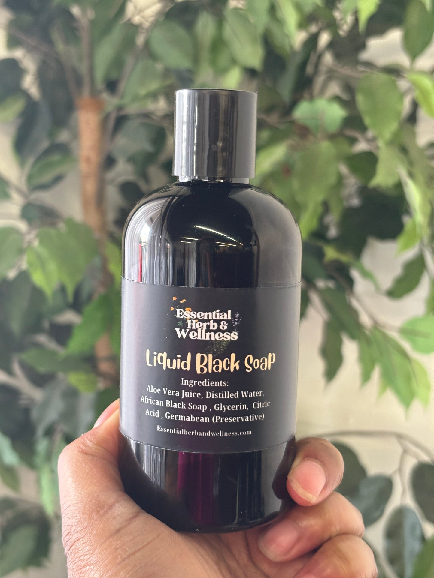 Liquid Black Soap - 8.5 fl oz